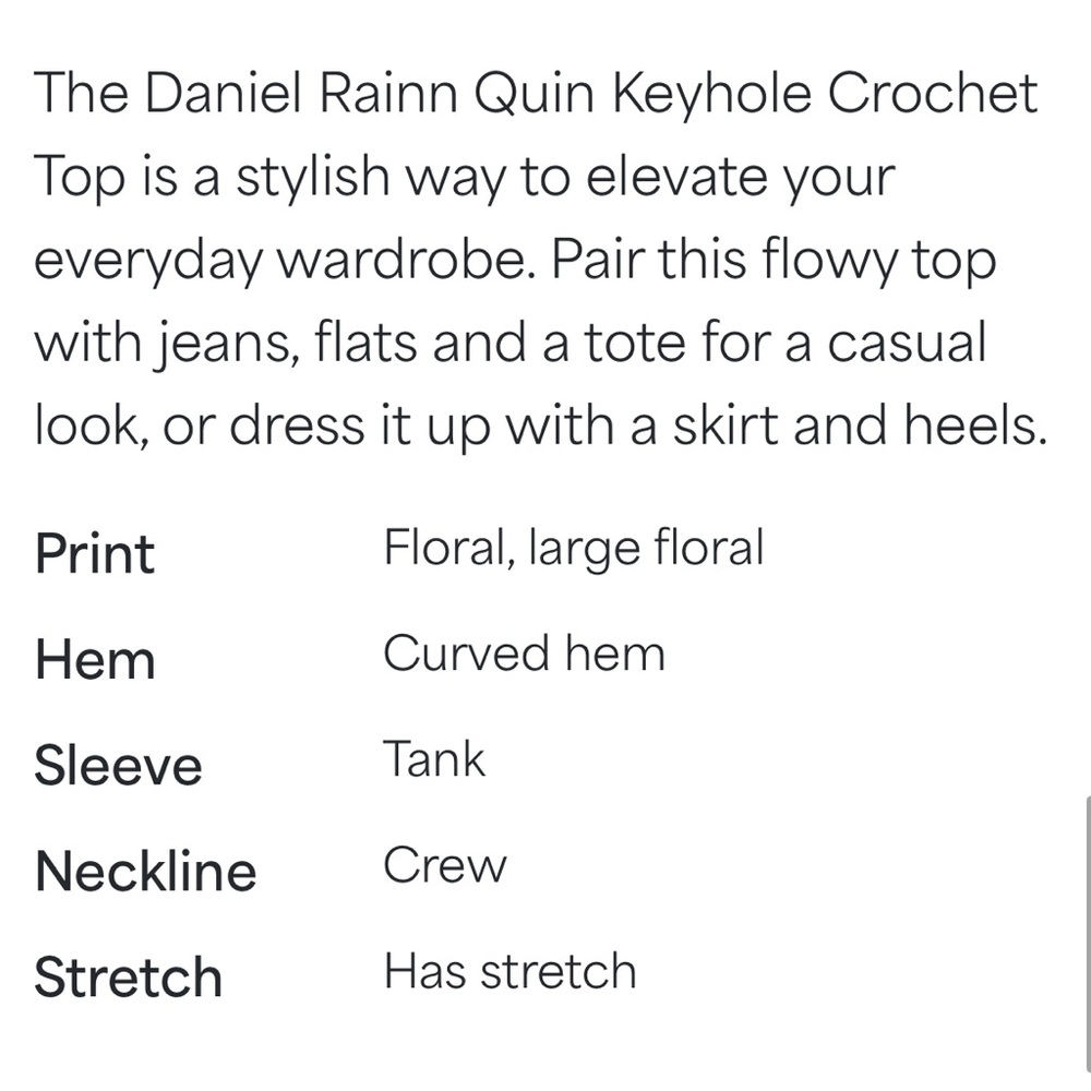 Daniel Rainn Quinn Keyhole Crochet Blouse Deep Purple with Lace Detail - Picture 6 of 7